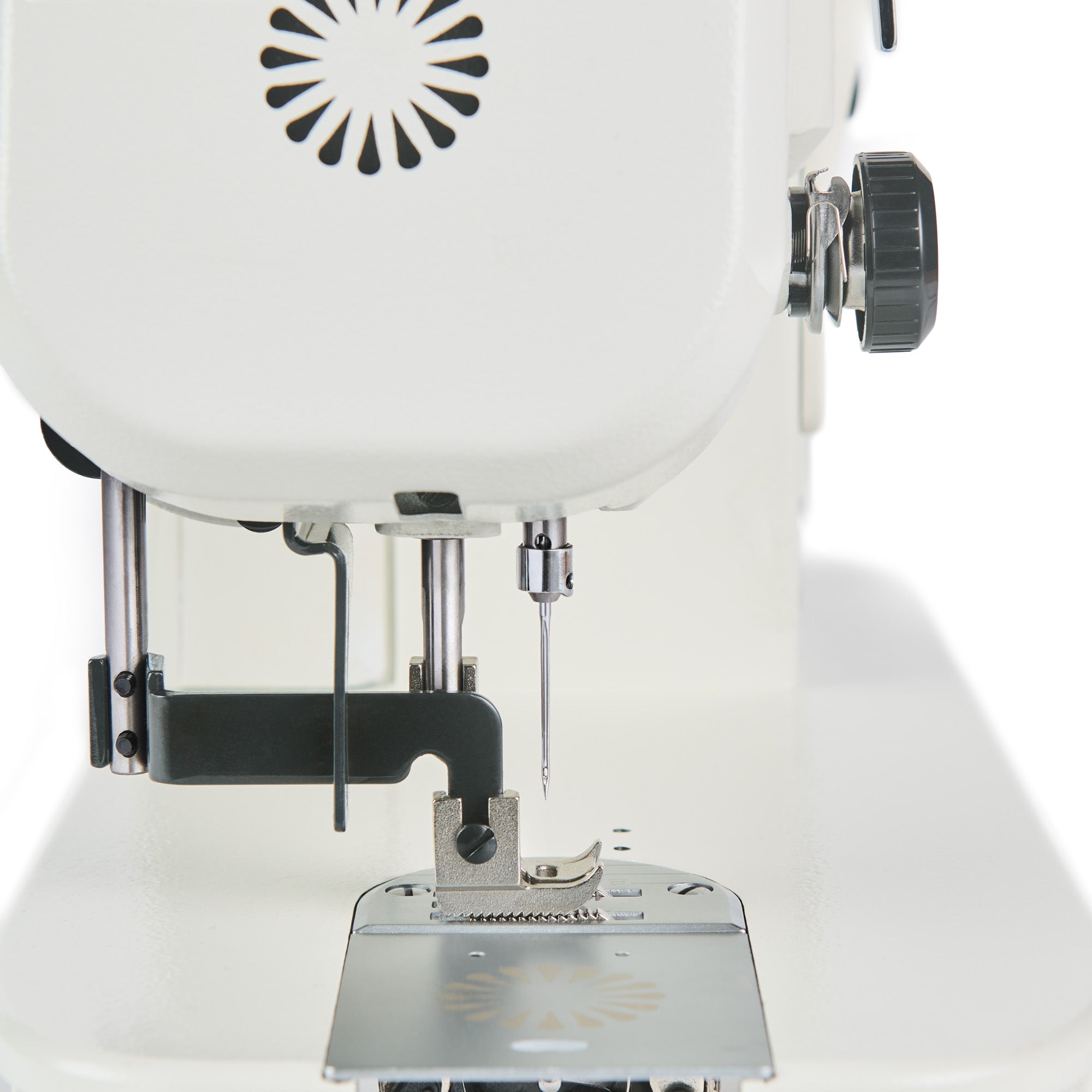 Needle and walking foot position on Zig-Zag Sewing Machine