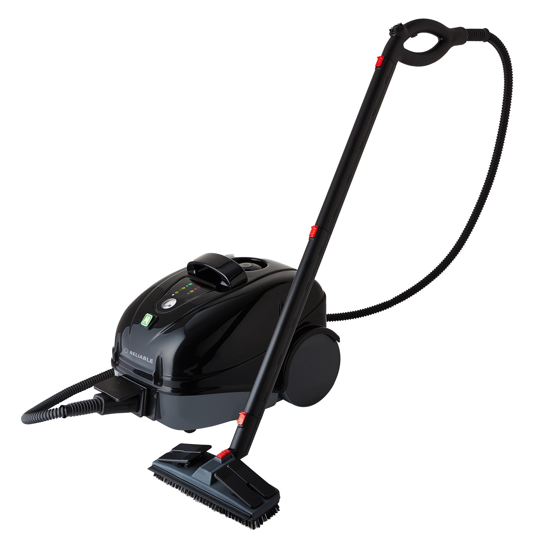 Brio Pro 6 Bar Steam Cleaner with Continuous Steam & 15 Piece Accessory Kit, Commercial - reliablecorporation.com
