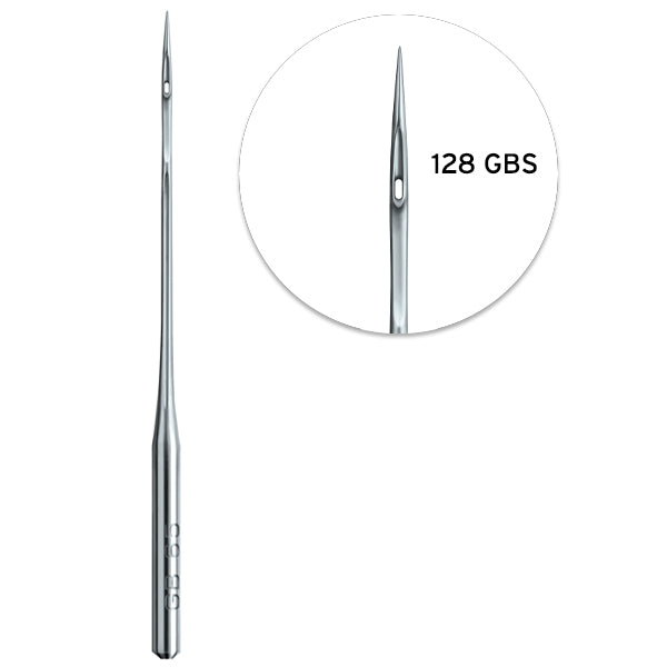 128 GBS GrozBeckert® Sewing Machine Needle, 10 Pack, Various sizes