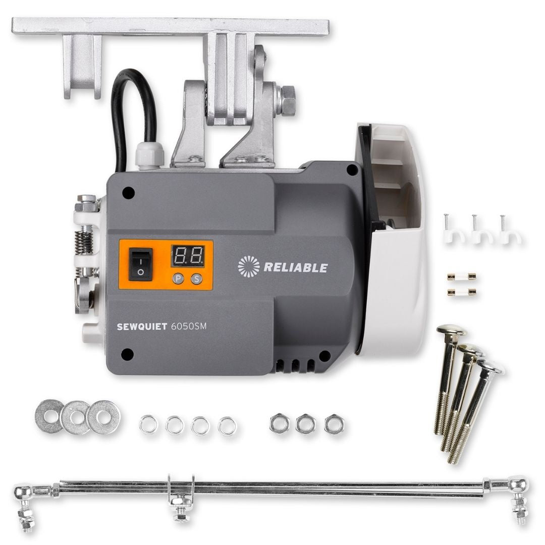 SEWQUIET 6050SM 12-COIL 220V SERVOMOTOR - WHATS IN THE BOX