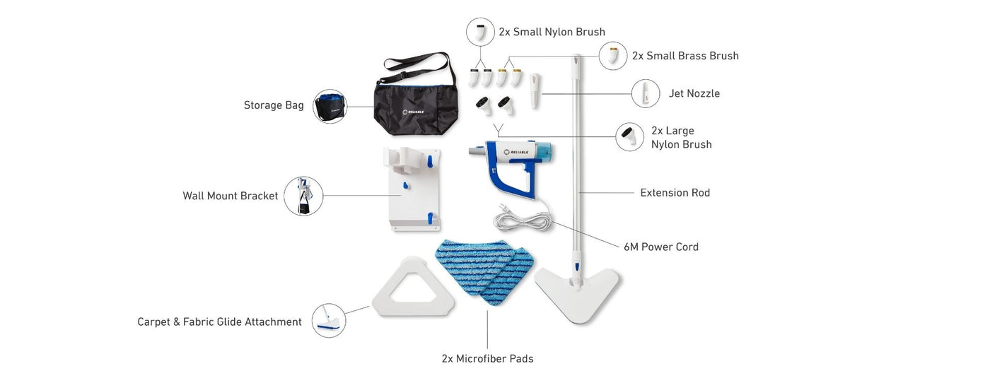 PRONTO PLUS 300CS 2-in-1 Steam Cleaning System