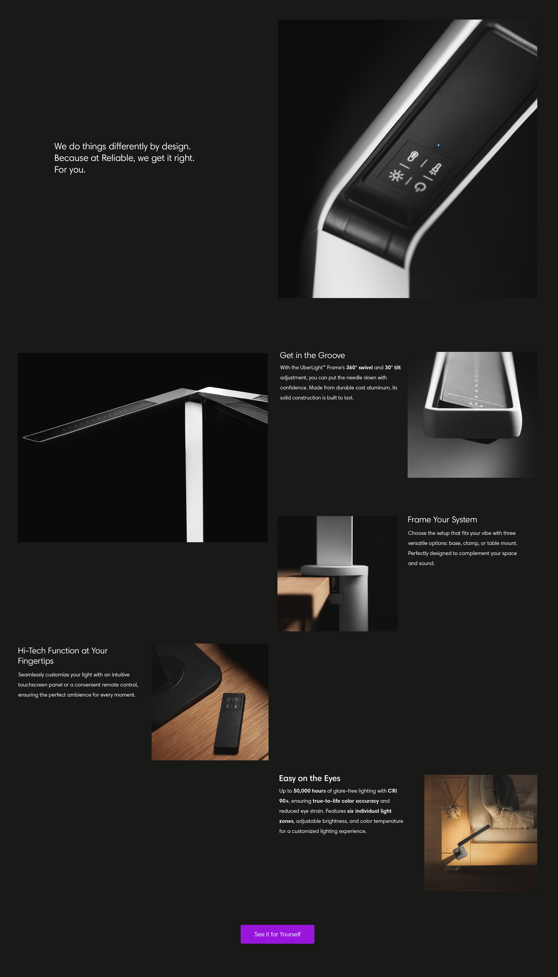 RELIABLE UberLight™ Frame LED