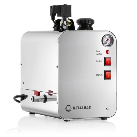 6000BU-3900IA PROFESSIONAL STEAM BOILER WITH WAND - STAINLESS STEEL BOILER AND TANK