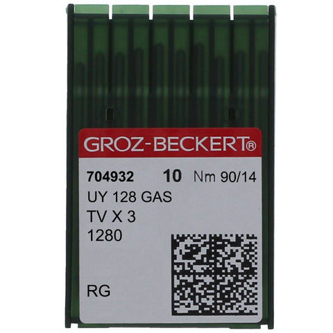 128 GBS Groz-Beckert® Sewing Machine Needle, 10 Pack