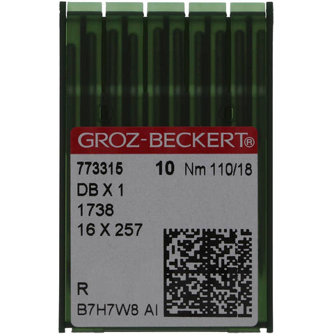 16 x 257 Groz-Beckert® Sewing Machine Needle, 10 Pack