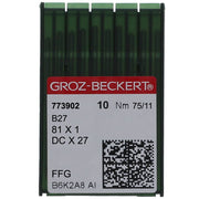 B 27 Groz-Beckert® Sewing Machine Needle, 10 Pack