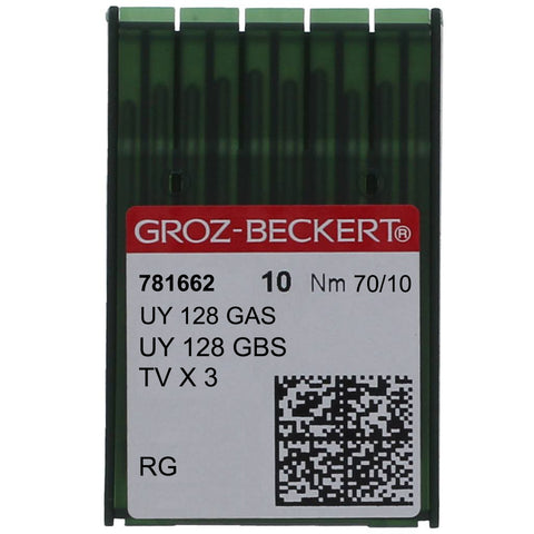 128 GBS Groz-Beckert® Sewing Machine Needle, 10 Pack