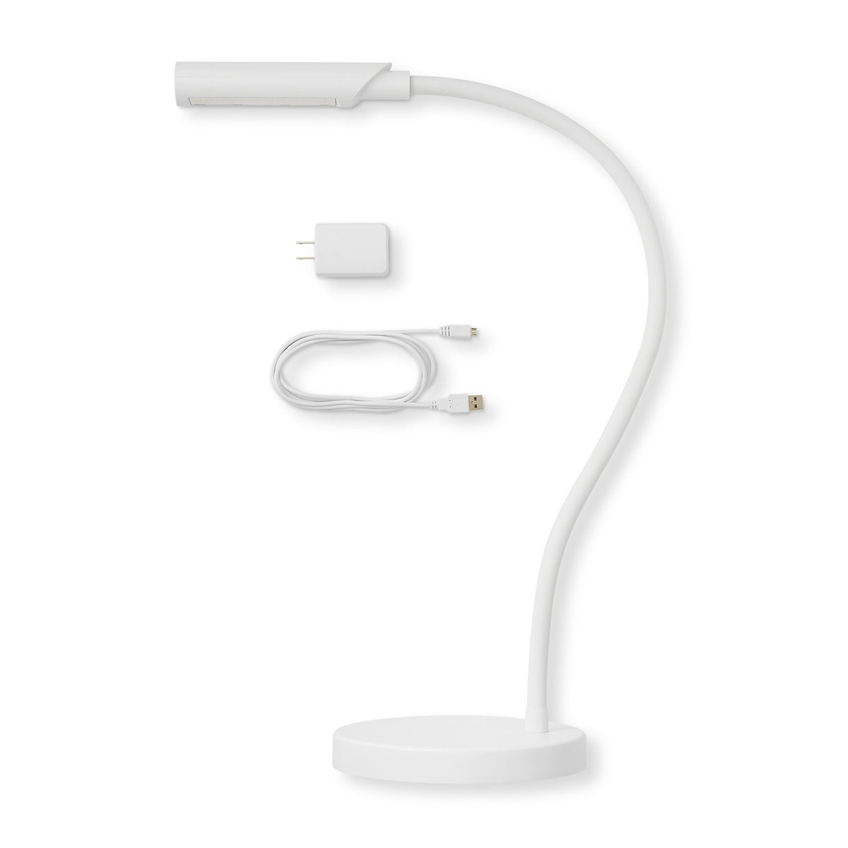 UberLight™ Flex Led Task Light, USB with Base, White ...